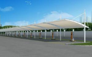 英吉沙县膜结构停车棚