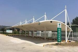 英吉沙县膜结构停车棚